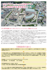 がん看護専門看護師養成コース パンフレット