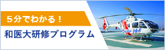 5分でわかる！和医大研修プログラム