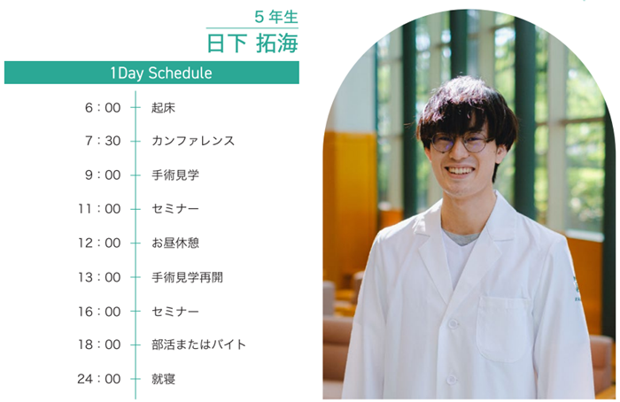 学生の1日