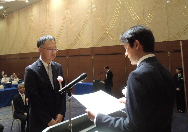 救急医療功労者に対する知事表彰を受賞しました